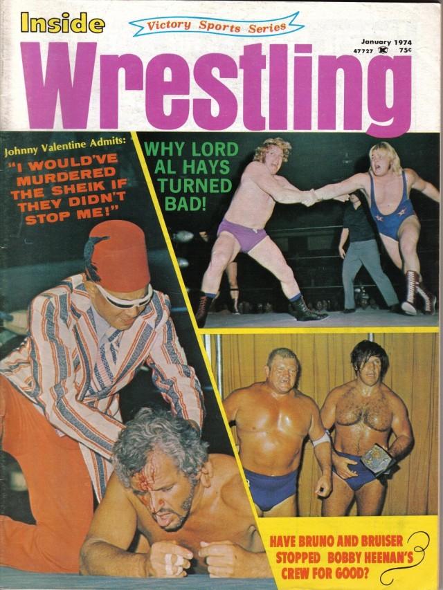 Inside Wrestling January 1974