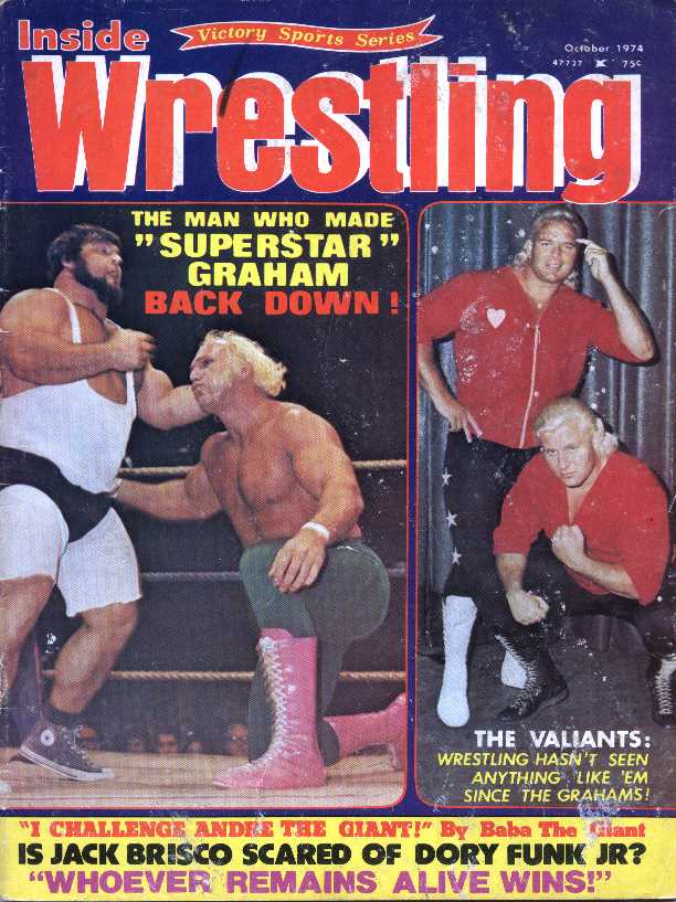 Inside Wrestling October 1974