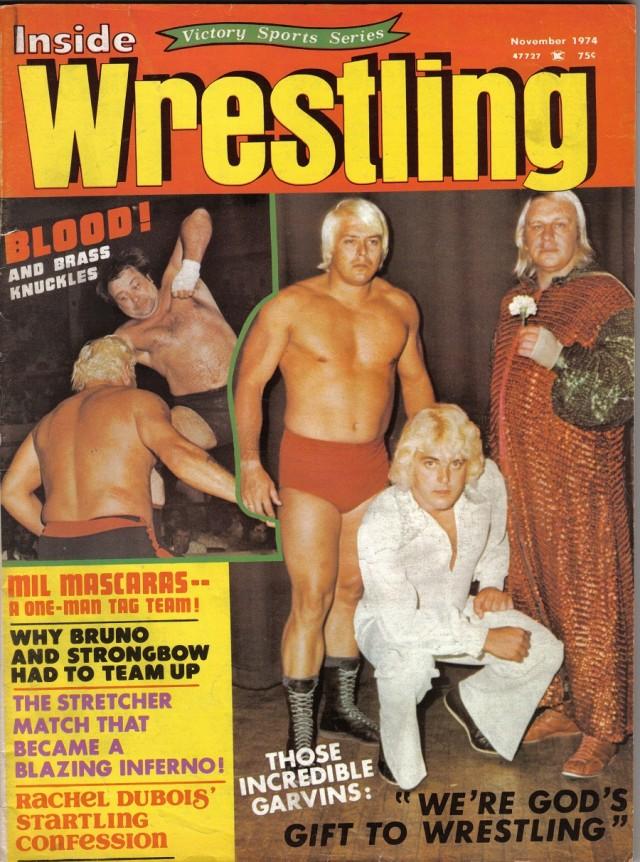 Inside Wrestling November 1974 Magazine PWcatalog