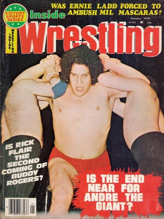 Inside Wrestling January 1976 Magazine PWcatalog