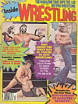 Inside Wrestling July 1976