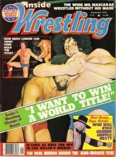 Inside Wrestling September 1976