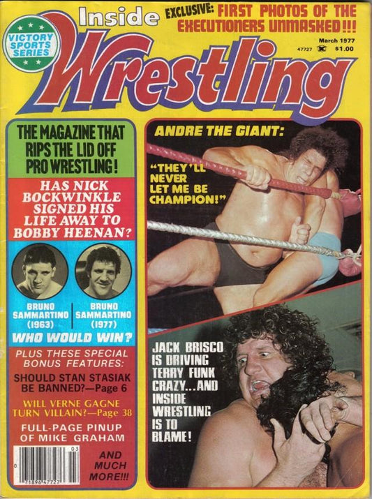 Inside Wrestling March 1977
