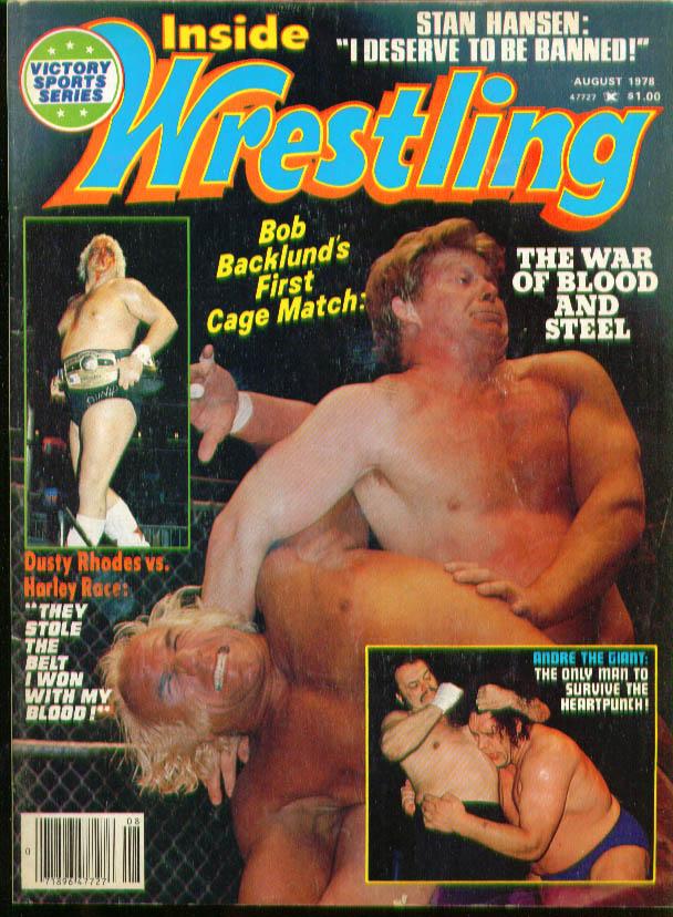 Inside Wrestling August 1978