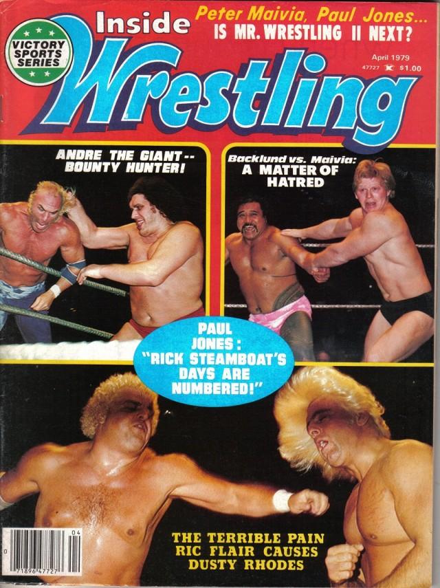 Inside Wrestling April 1979 Magazine PWcatalog