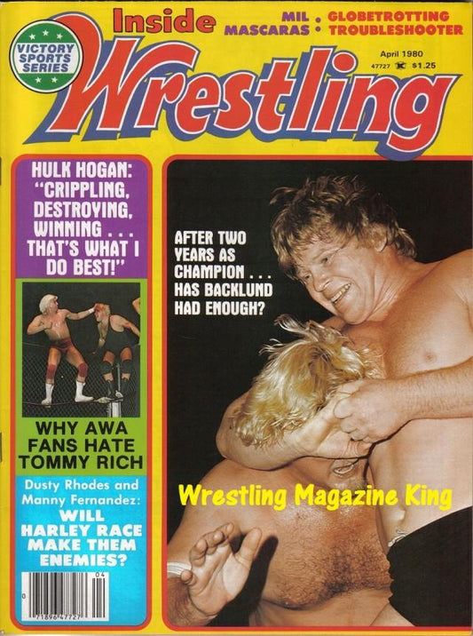 Inside Wrestling April 1980