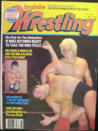 Inside Wrestling June 1984 Magazine PWcatalog