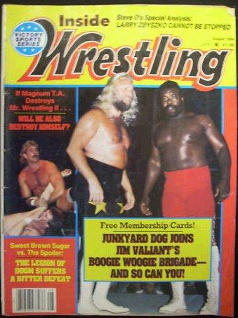 Inside Wrestling August 1984 Magazine PWcatalog