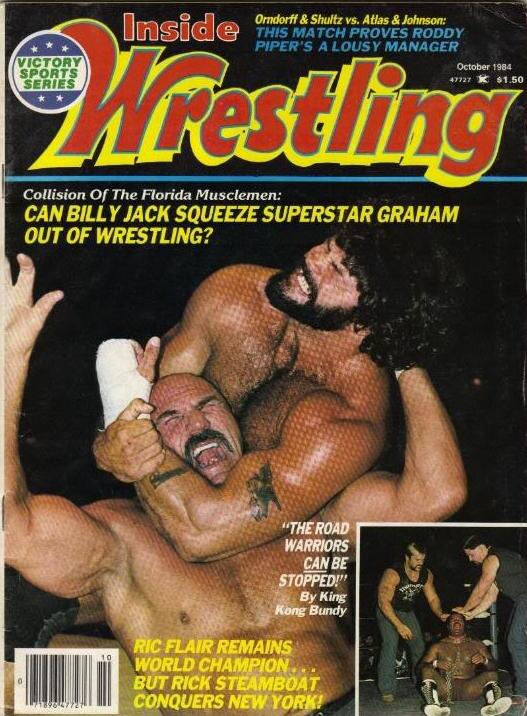 Inside Wrestling October 1984 Magazine PWcatalog