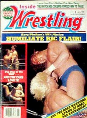 Inside Wrestling June 1986 Magazine PWcatalog