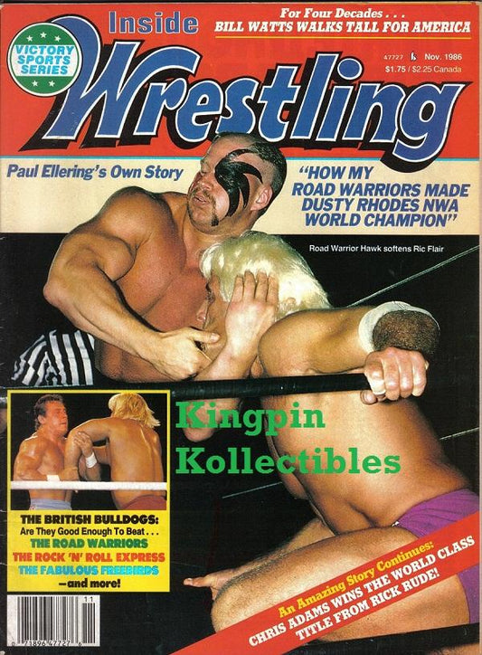 Inside Wrestling November 1986