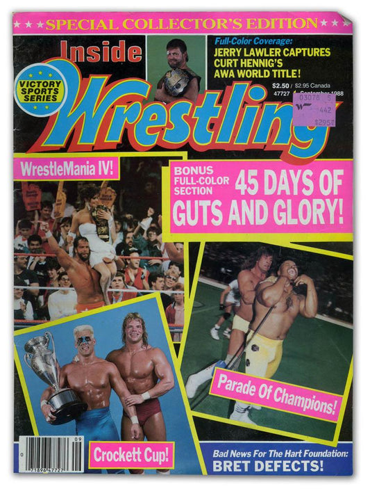 Inside Wrestling September 1988