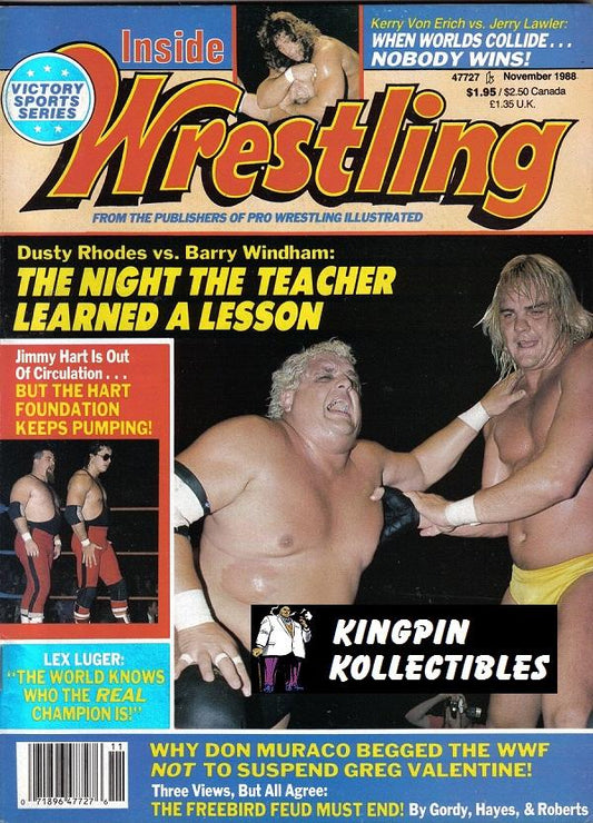 Inside Wrestling November 1988