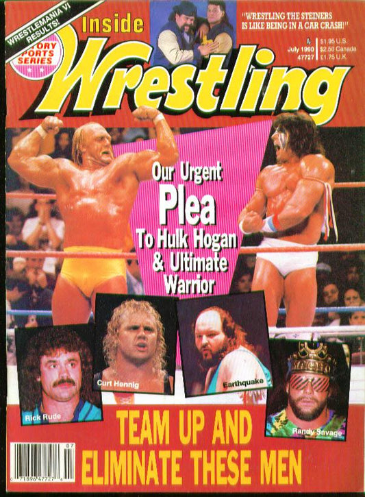Inside Wrestling July 1990