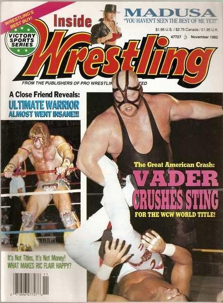 Inside Wrestling November 1992