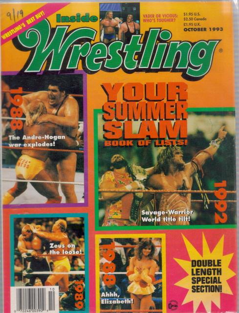 Inside Wrestling October 1993