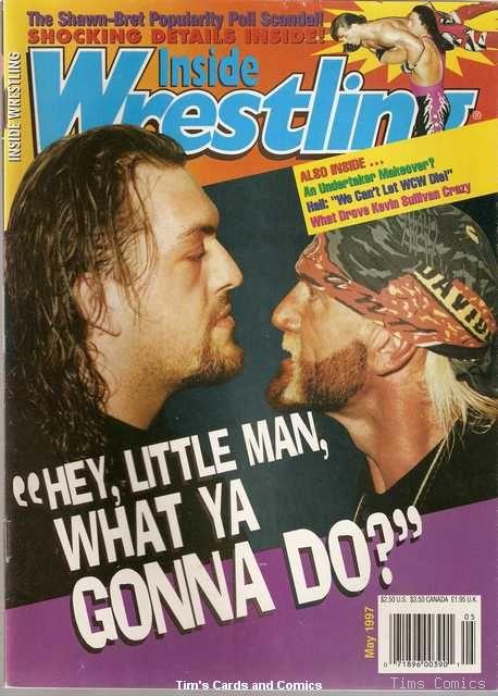 Inside Wrestling May 1997 Magazine PWcatalog