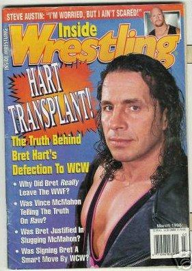 Inside Wrestling March 1998 Magazine PWcatalog