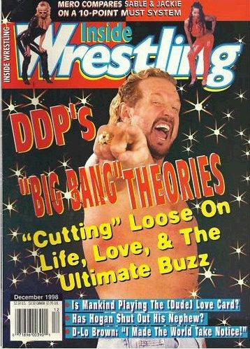 Inside Wrestling December 1998 Magazine PWcatalog