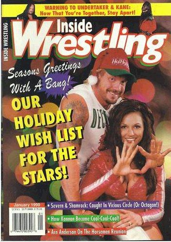 Inside Wrestling January 1999 Magazine PWcatalog