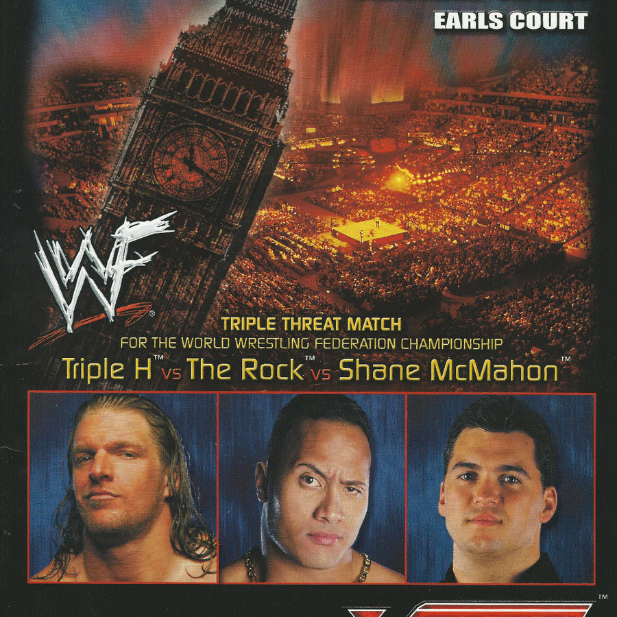 Insurrextion 2000 Program Magazine Pwcatalog