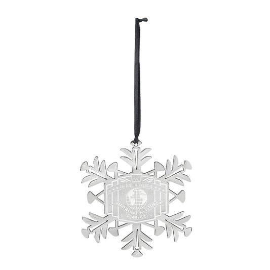 Intercontinental Championship Snowflake Ornament