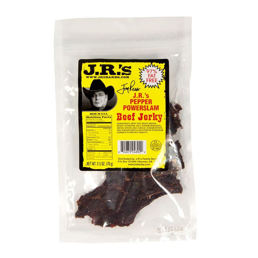 JR's Pepper Power Slam Beef Jerky
