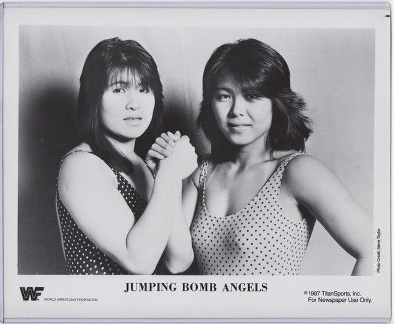 WWF-Promo-Photos1987-Jumping-Bomb-Angels-RARE-