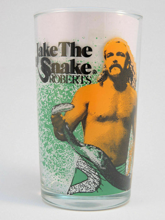 Jake Roberts Peanut Butter Jar Glass