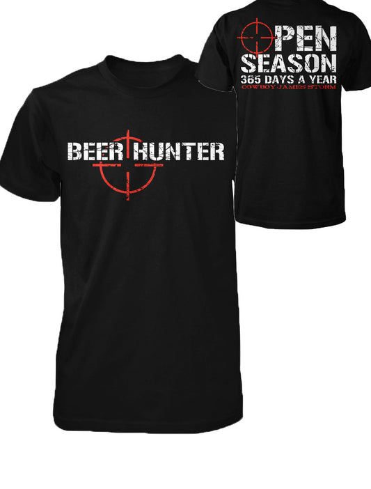 James Storm Beer Hunter T-Shirt Pwcatalog