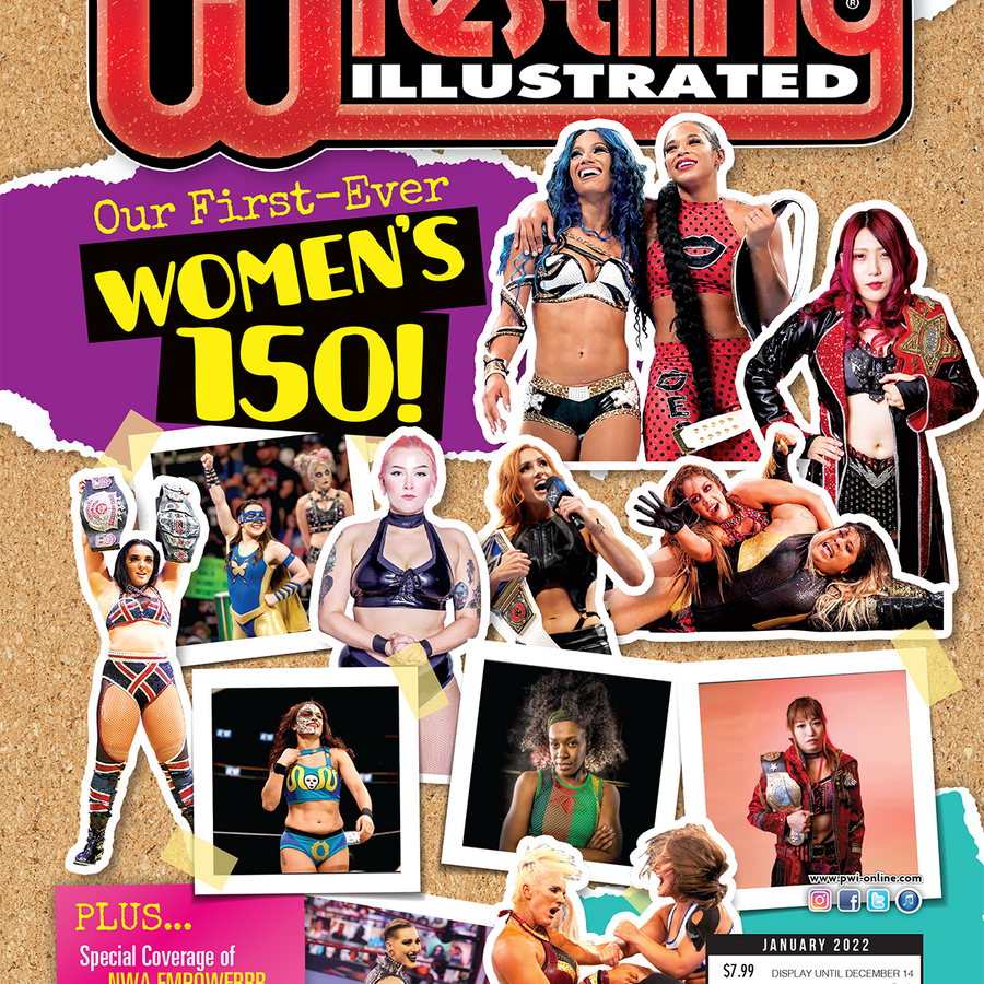 Pro Wrestling Illustrated January 2022 Magazine PWcatalog