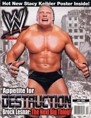 WWE Magazine July 2002 Magazine PWcatalog