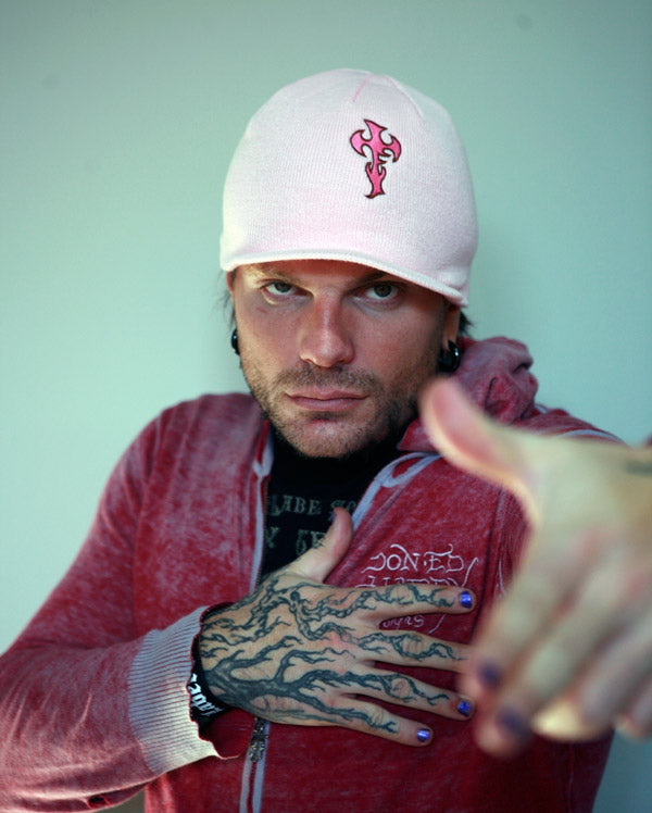 Jeff Hardy Billed Beanie (Pink) Pwcatalog