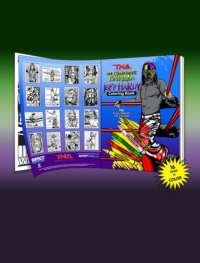 Jeff Hardy Coloring Book Books PWcatalog