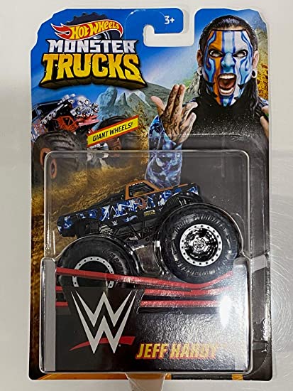 WWE Monster trucks Hot wheels Jeff Hardy