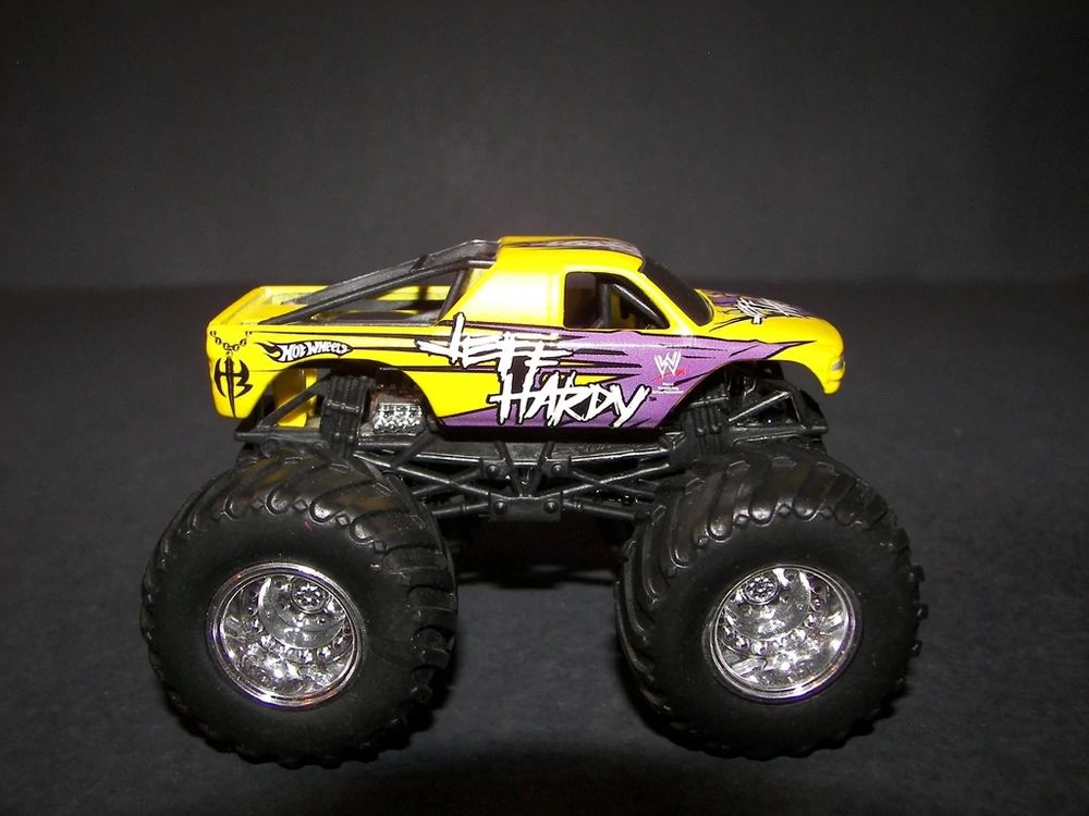 Unreleased Jeff Hardy Hot Wheels Monster Truck  Toys R Us exclusive