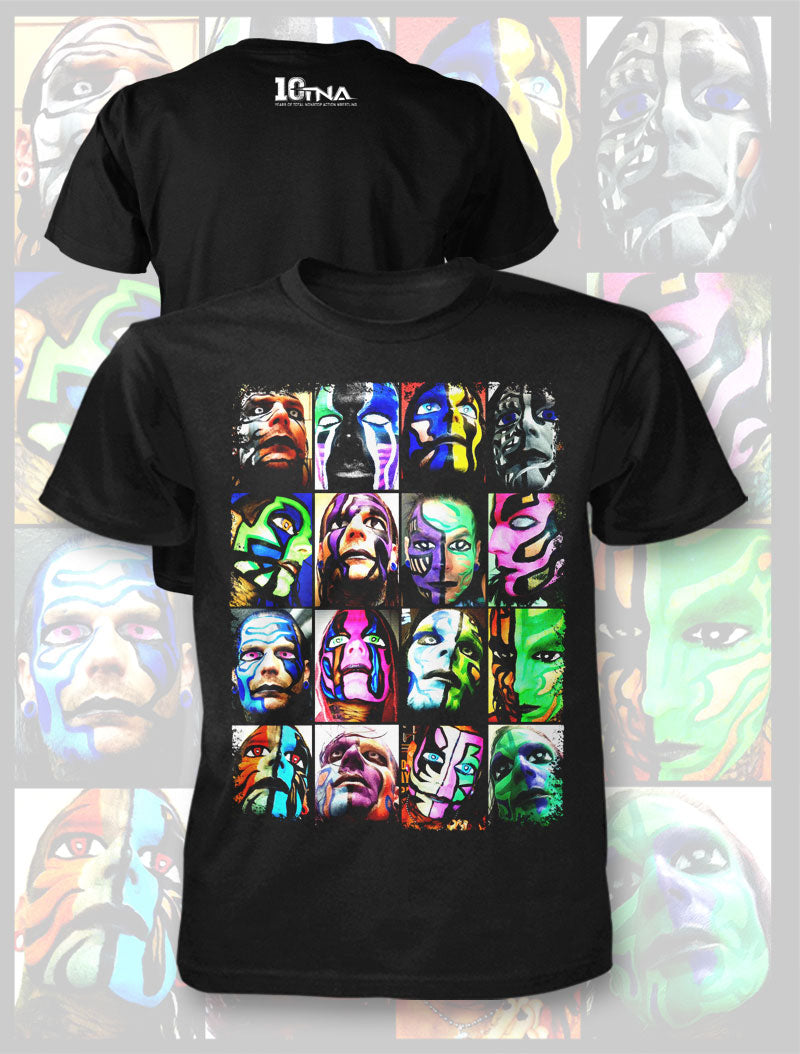 Jeff Hardy Faces T-Shirt