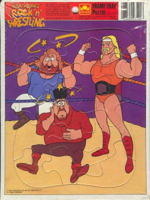 Rock & Wrestling Jigsaw Puzzle Hulk Hogan, Nikolai Volkoff & Big John Studd