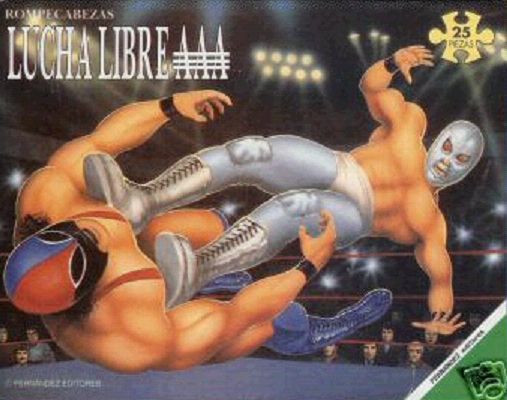 AAA Jigsaw Puzzle Fuerza Guerrera & Hijo Del Santo PWcatalog