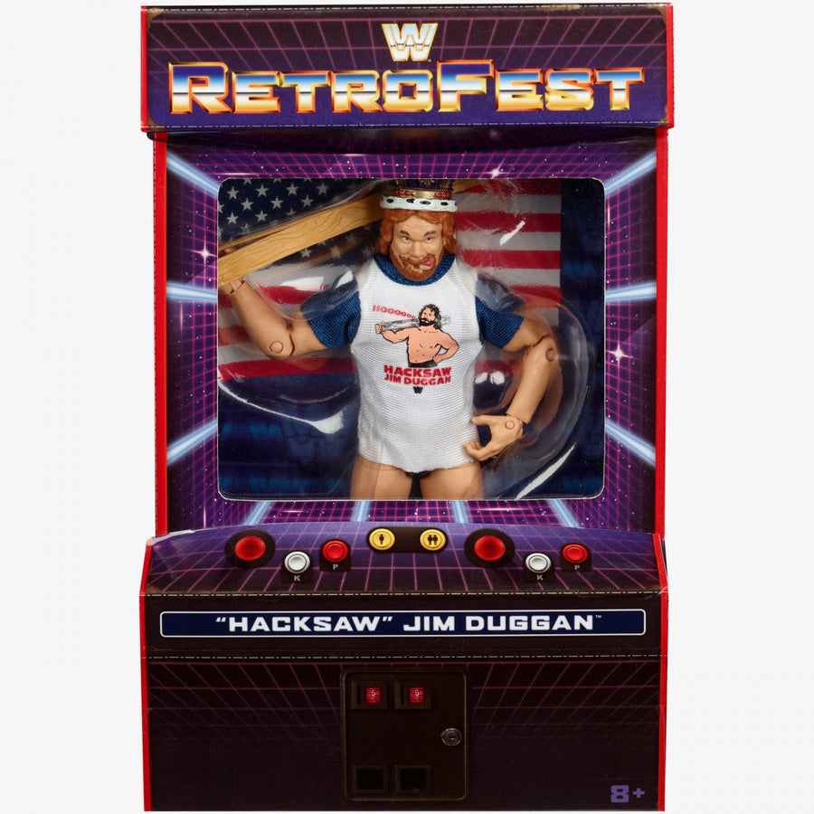 WWE Mattel Retrofest 2 "Hacksaw" Jim Duggan [Exclusive] Action & Toy Figures PWcatalog