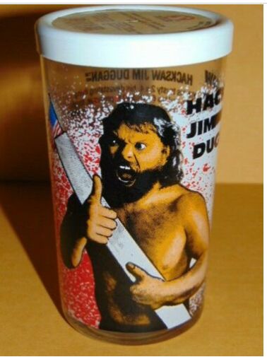 Jim Duggan peanut butter jar glass PWcatalog