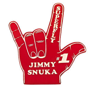 Jimmy Snuka Foam Hand Brooches & Lapel Pins PWcatalog