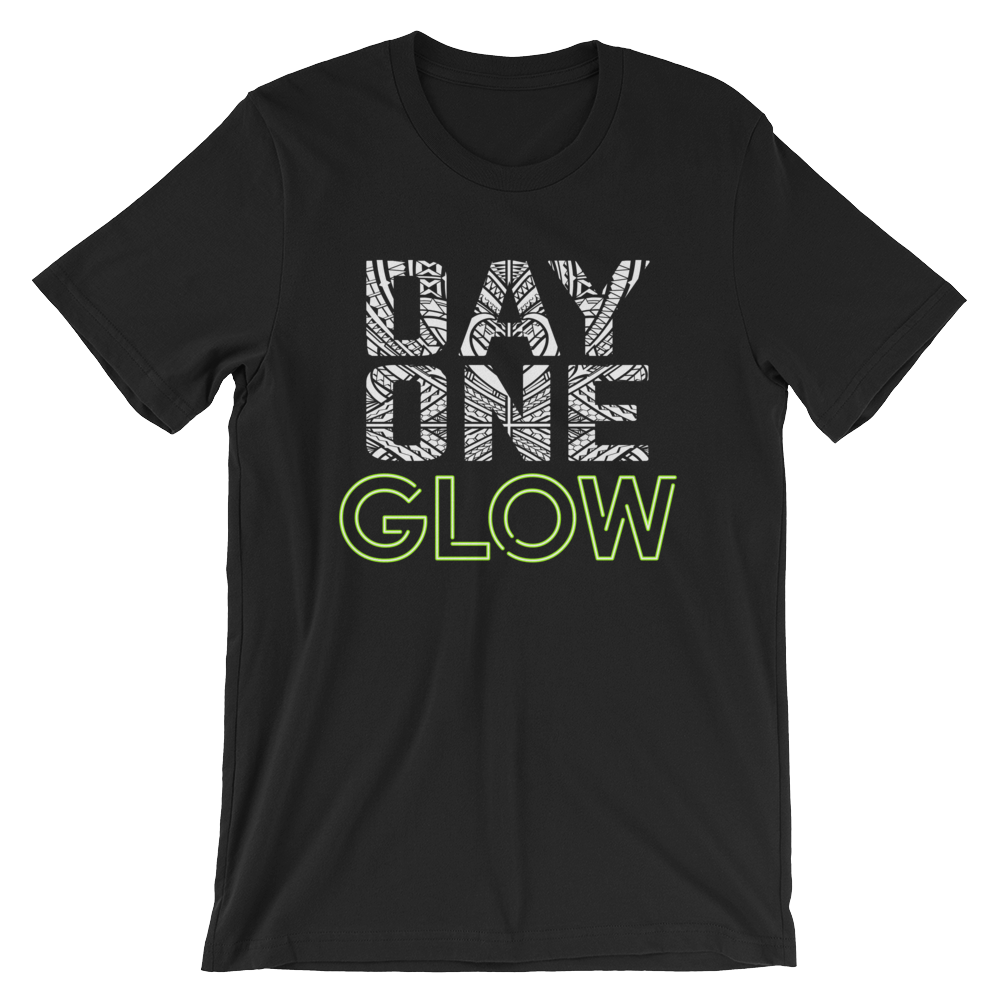 Jimmy Uso & Naomi Day One Glow Logo Unisex T-Shirt Pwcatalog