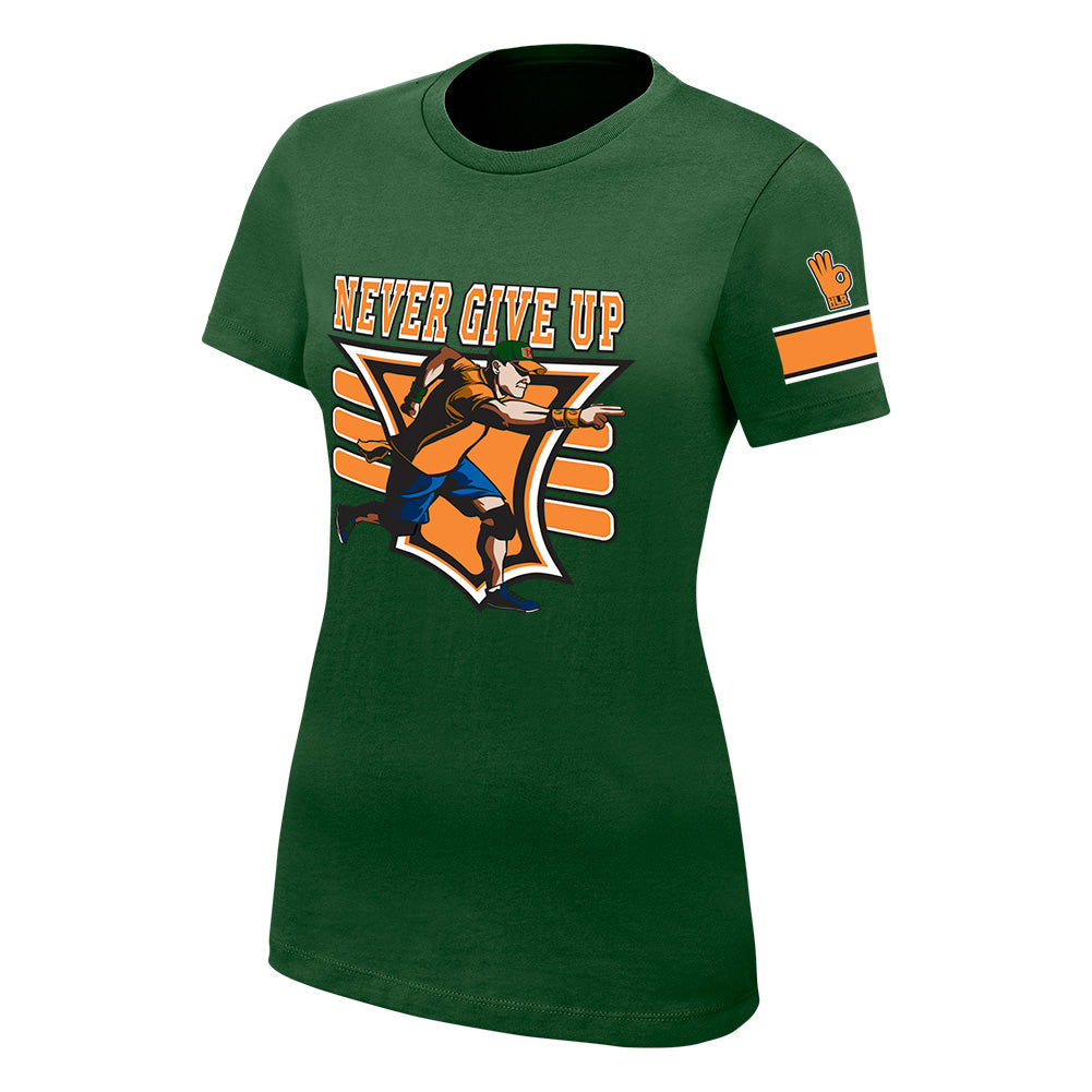 John Cena 15X Green Women's Authentic T-Shirt
