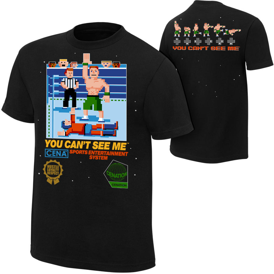John Cena 8-Bit T-Shirt Pwcatalog