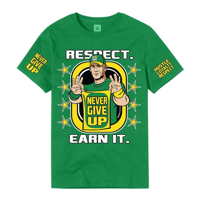 John Cena Earn The Day Authentic T-Shirt