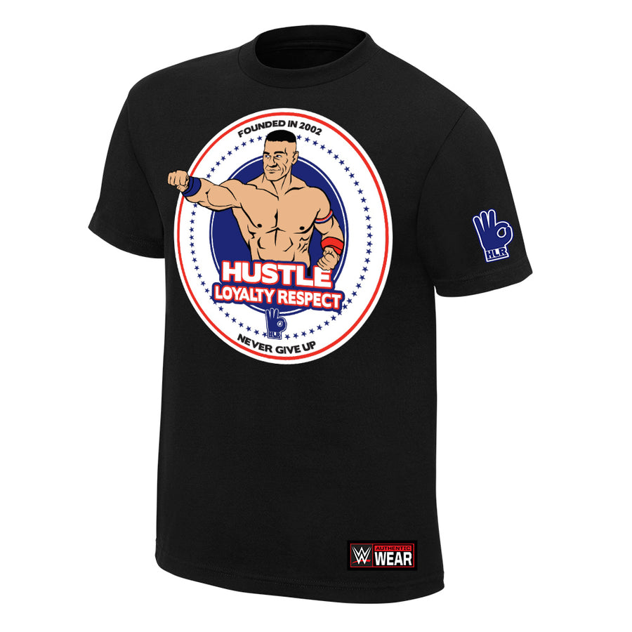John Cena Hustle Loyalty Respect Youth Authentic T-Shirt Pwcatalog