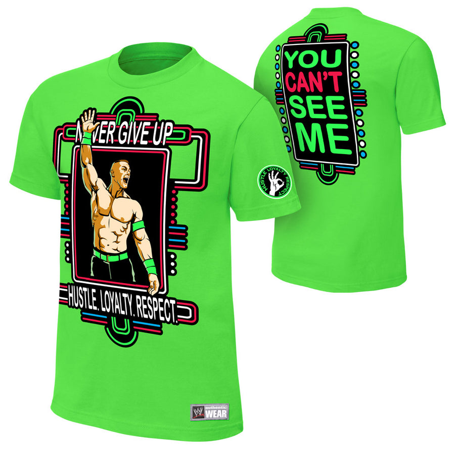 John Cena Neon Green T-Shirt Pwcatalog