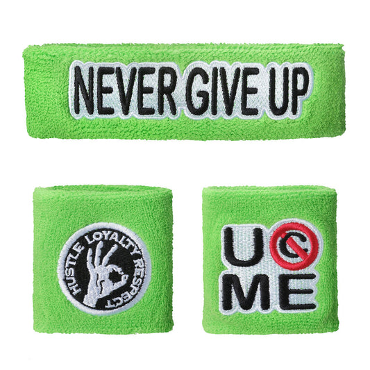 John Cena Neon Sweatband Set