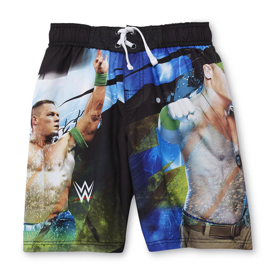 John Cena Neon Youth Swim Trunks